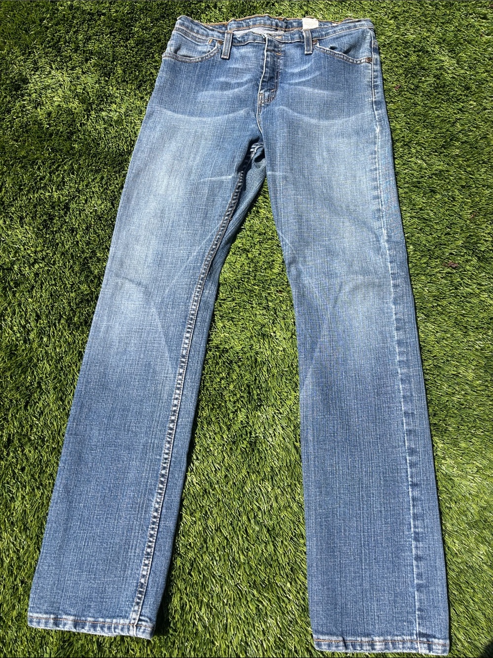 Levi Strauss  Women’s Straight Leg Blue Jeans